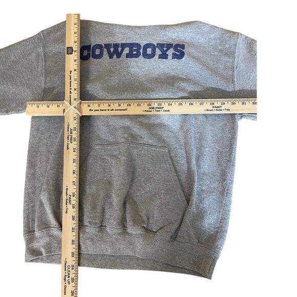 Fanatics Cowboys 7 Diggs Sweatshirt Medium Gray Blue NFL Football Sports - Picture 4 of 7